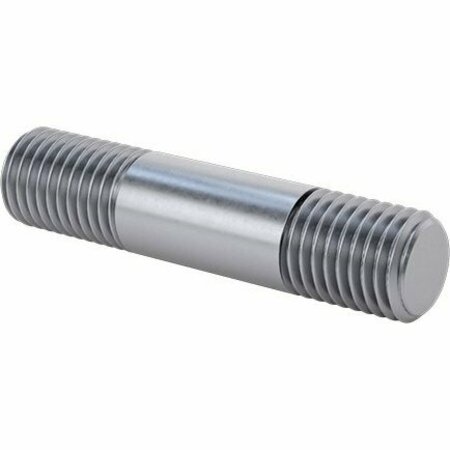 BSC PREFERRED Vibration-Resistant Threaded on Both Ends Steel Stud 7/8-9 Thread 4 Long 91563A388